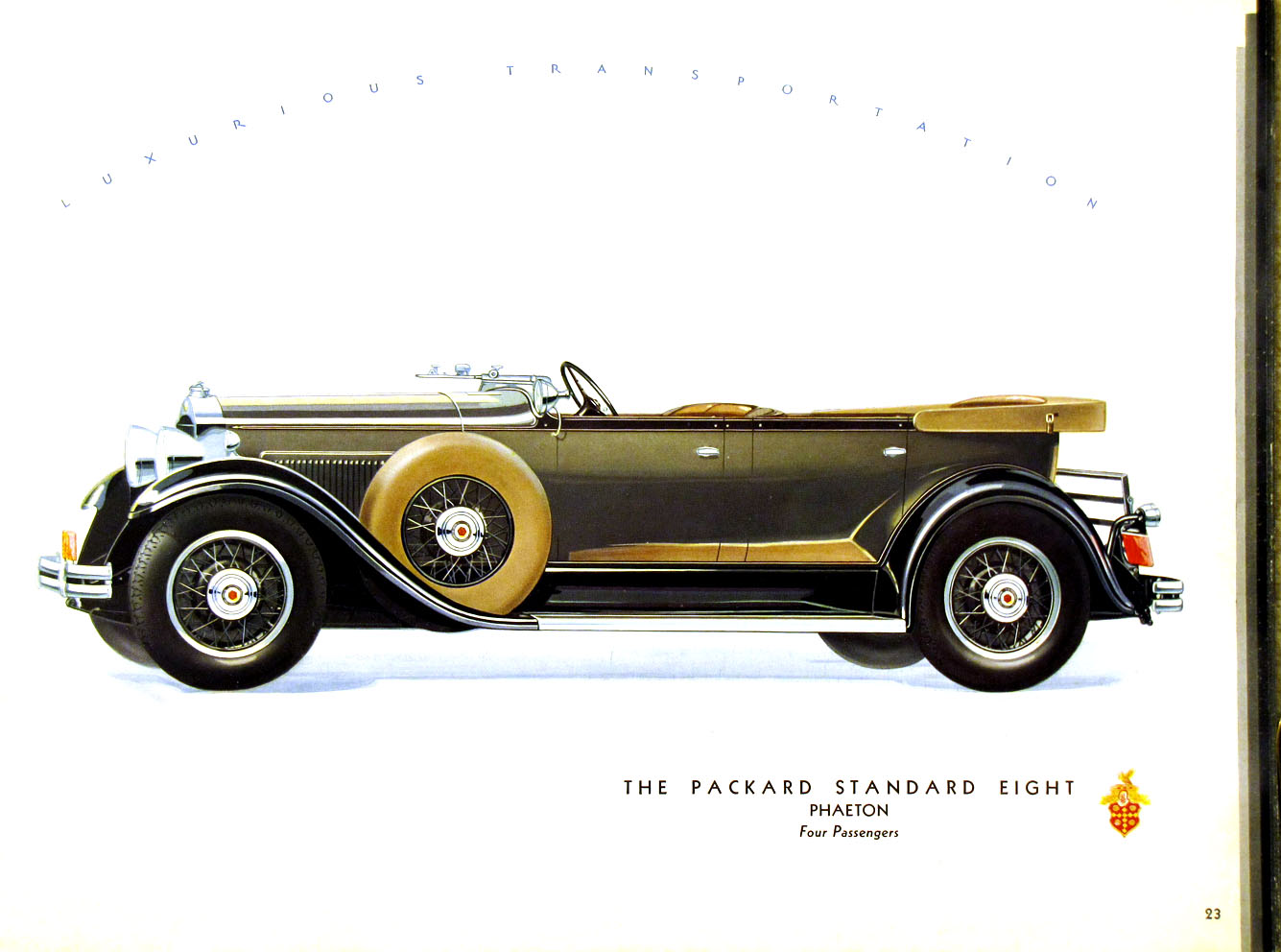 1931 Packard Standard Eight Brochure Page 28